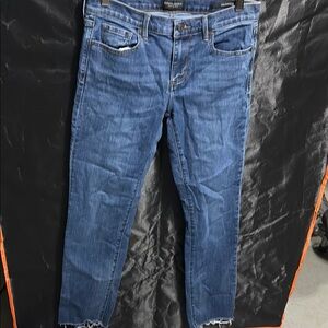 Banana Republic Cropped Blue Jeans